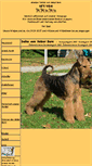 Mobile Screenshot of airedale-terrier-helser-born.de